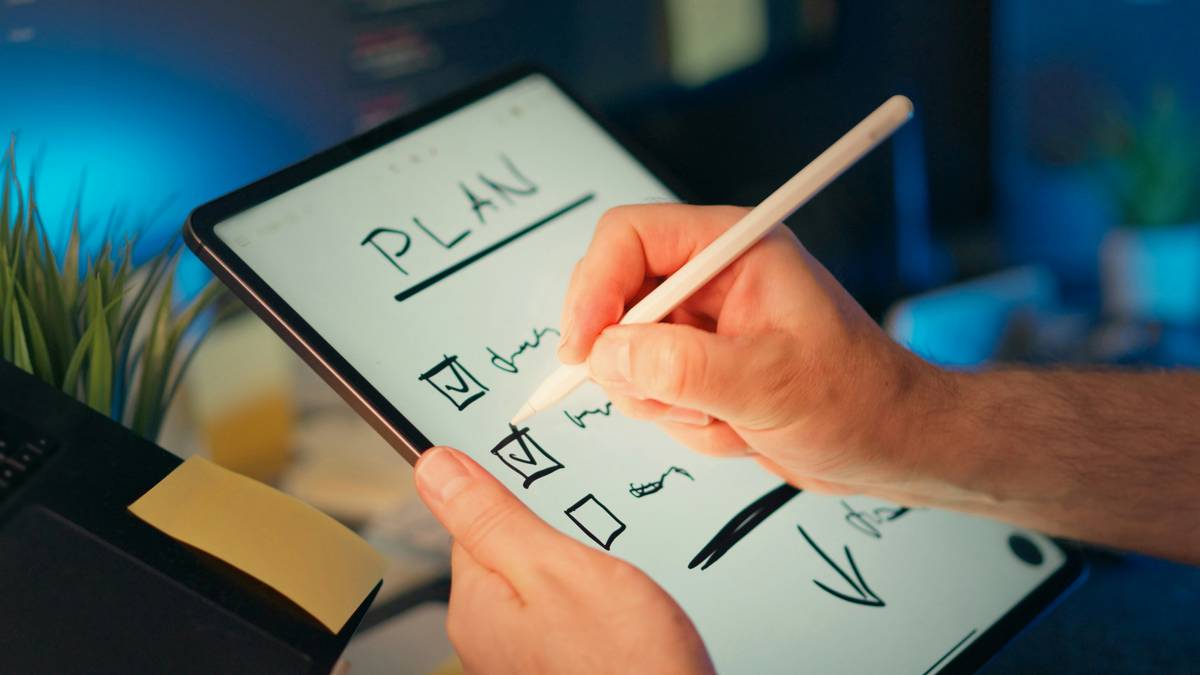 Screenshot of task adhd coordinator app showing visual timeline and one-tap task completion